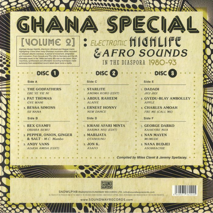 VARIOUS - Ghana Special Volume 2: Electronic Highlife & Afro Sounds In The Diaspora 1980-93