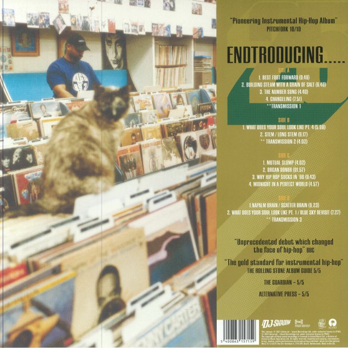 DJ SHADOW - Endtroducing (25th Anniversary Edition) (half speed remastered)