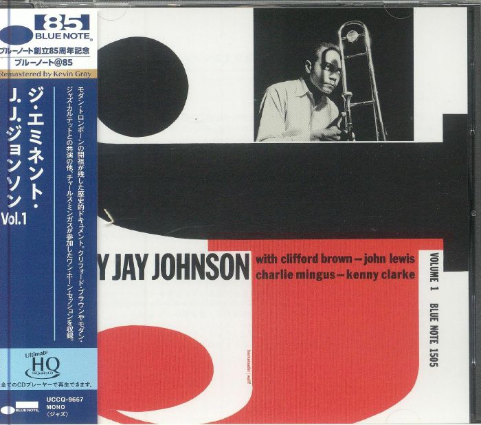 極美盤NM】JAY JAY JOHNSON / The Eminent Vol.1 (DG，Lexington，Blue