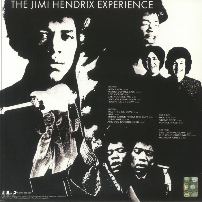 JIMI HENDRIX EXPERIENCE, The - Are You Experienced (reissue)