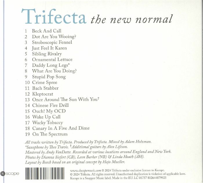 TRIFECTA - The New Normal CD at Juno Records.