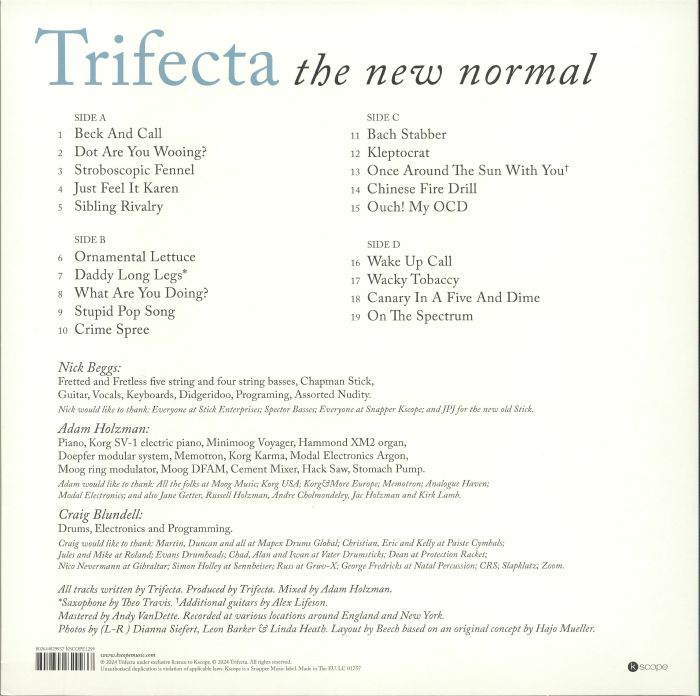 TRIFECTA - The New Normal Vinyl at Juno Records.