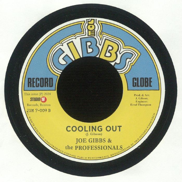 MERVIN, Junior/JOE GIBBS & THE PROFESSIONALS - Cool Out Son