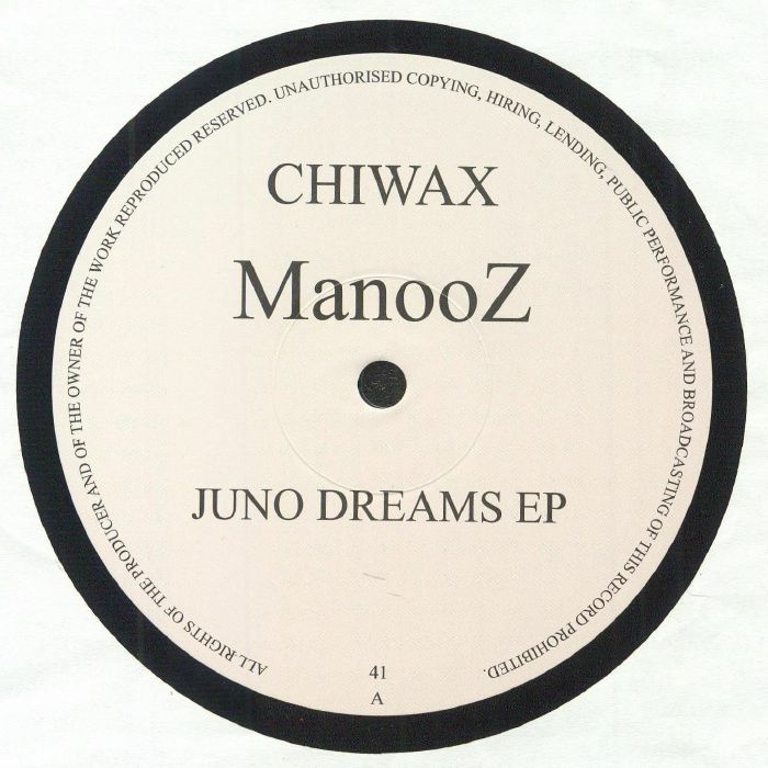 ManooZ / Juno Dreams EP ManooZ / Juno Dreams EP
