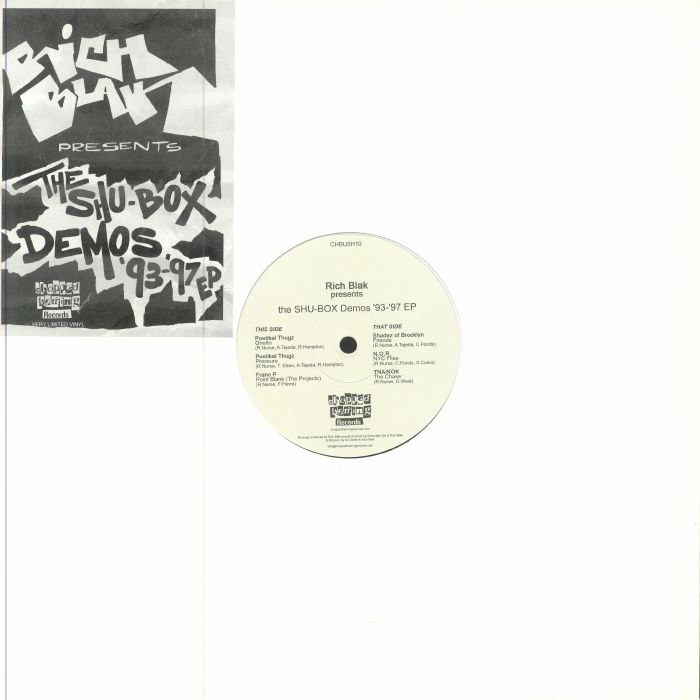 RICH BLAK presents POETIKAL THUGZ/FRANC P/SHADEZ OF BROOKLYN/NOR/TNA KOK - The Shu Box Demos '93-'97 EP