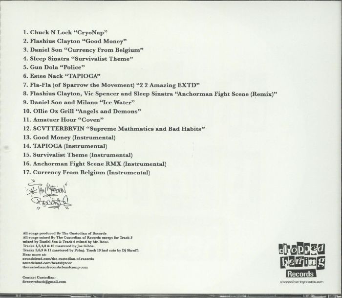 CUSTODIAN OF RECORDS, The/VARIOUS - The Sampler Platter