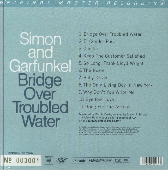 SIMON & GARFUNKEL - Bridge Over Troubled Water