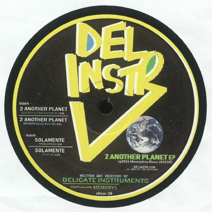 DELICATE INSTRUMENTS aka DELINSTR - 2 Another Planet EP