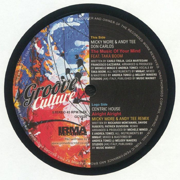 CENTRIC HOUSE/MICKY MORE & ANDY TEE/DON CARLOS/TAKA BOOM - Alright Alright