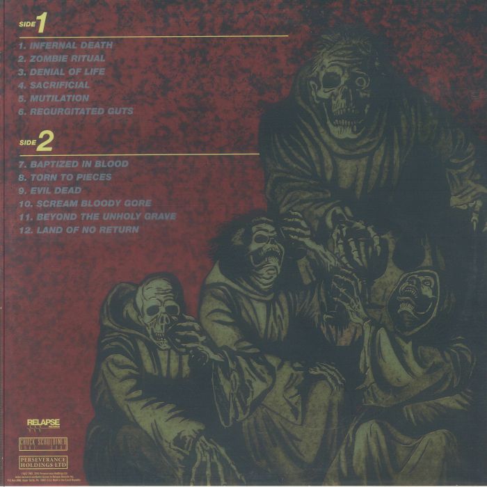 DEATH - Scream Bloody Gore (reissue)