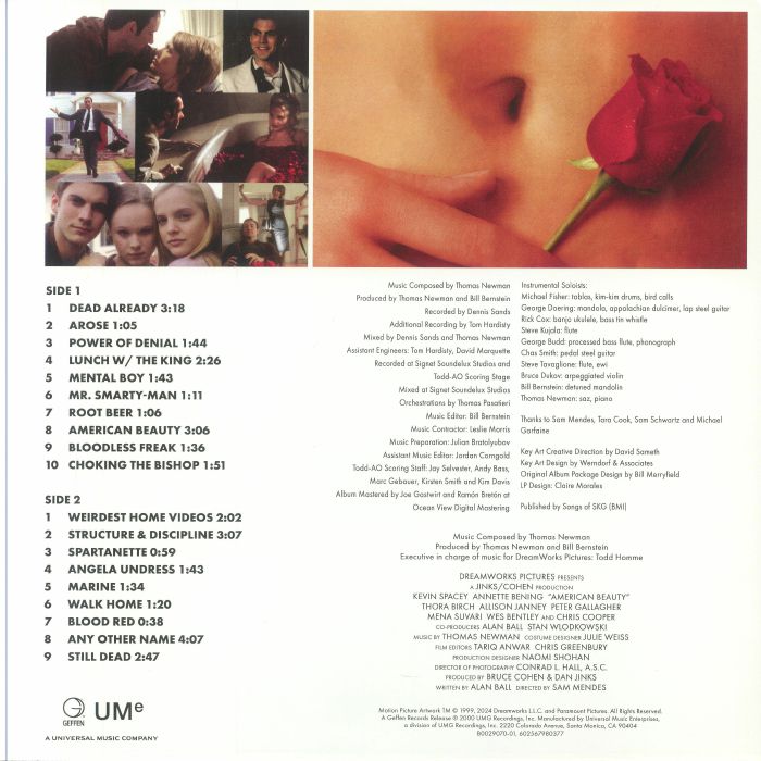 NEWMAN, Thomas - American Beauty (Soundtrack)