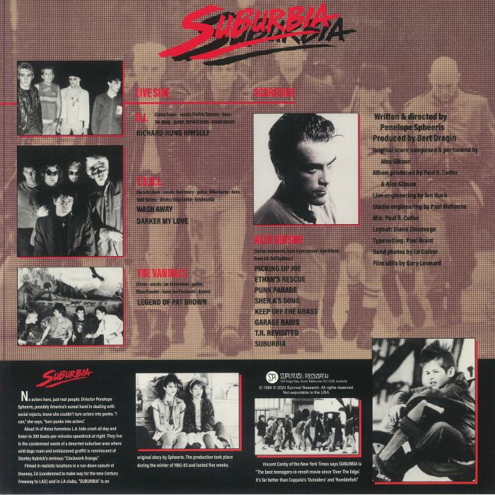 DI/TSOL/THE VANDALS/ALEX GIBSON - Suburbia (Soundtrack) (reissue)