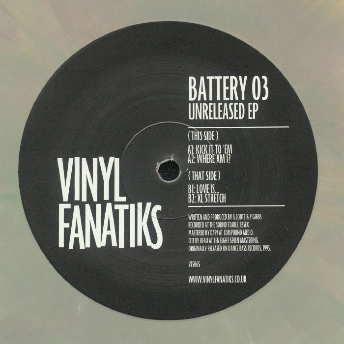 BATTERY 03 - Unreleased EP (reissue) Vinyl at Juno Records.