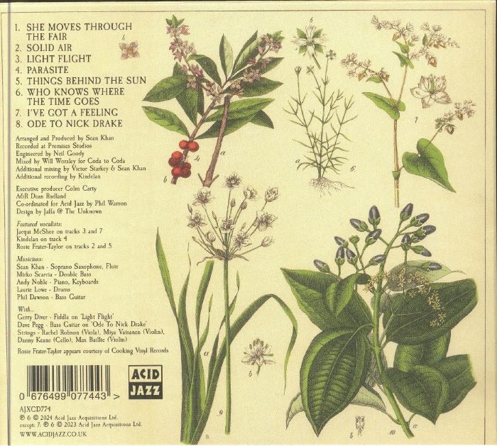 KHAN, Sean presents THE MODERN JAZZ & FOLK ENSEMBLE - Sean Khan presents The Modern Jazz & Folk Ensemble Vol 1