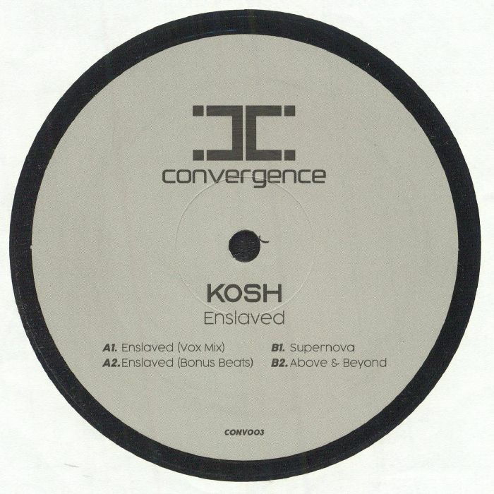 Kosh – Enslaved vinyl cover