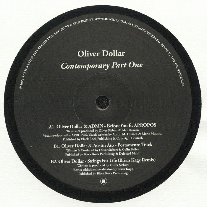 DOLLAR, Oliver - Contemporary Part One