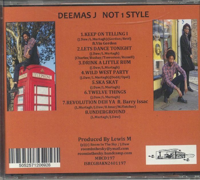 DEEMAS J - Not 1 Style (Record Store Day RSD 2024)