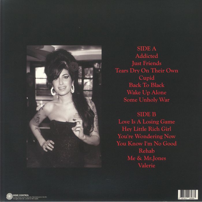 WINEHOUSE, Amy - Draw Back Your Bow: Live At The Oxegen Festival Punchestown Ireland July 12th 2008 FM Broadcast