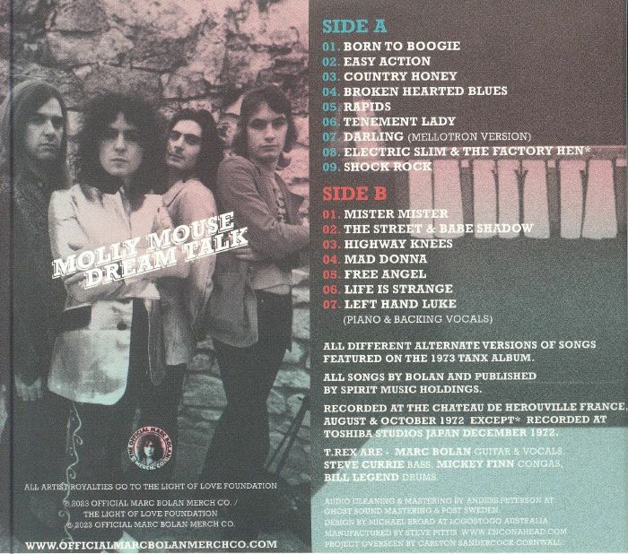 T REX - Molly Mouse Dream Talk