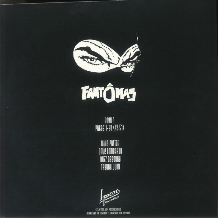 FANTOMAS - Fantomas (25th Anniversary Edition) (reissue)