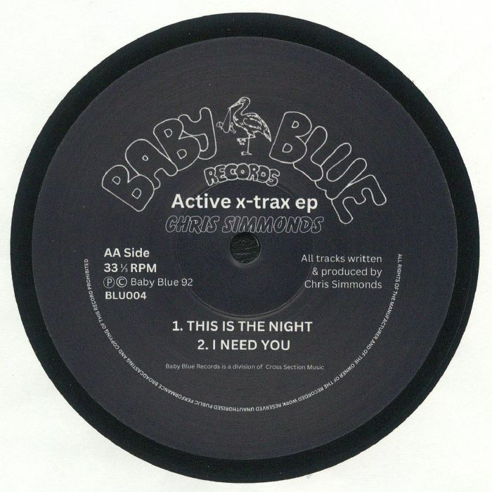 SIMMONDS, Chris - Active X Trax EP