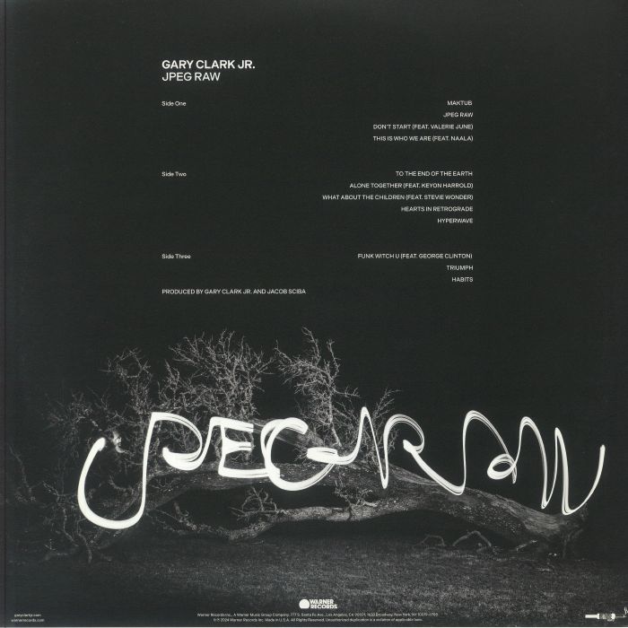 CLARK JR, Gary - JPEG Raw (Lone Star Version)