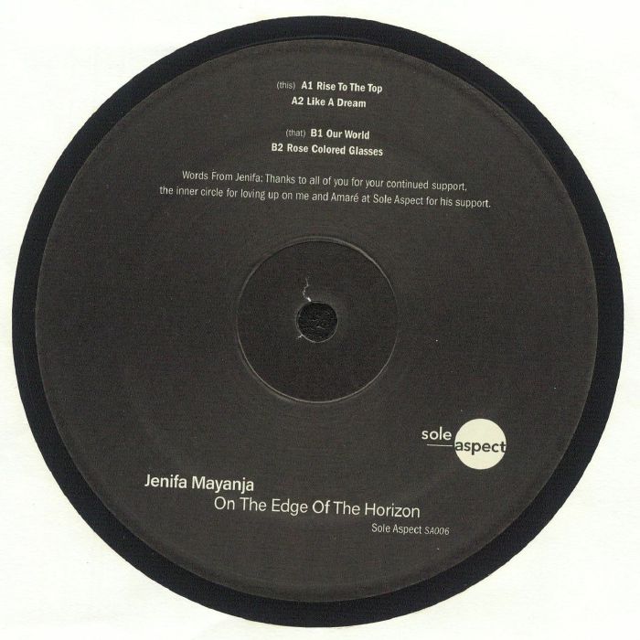 Jenifa Mayanja / On The Edge Of The Horizon EP