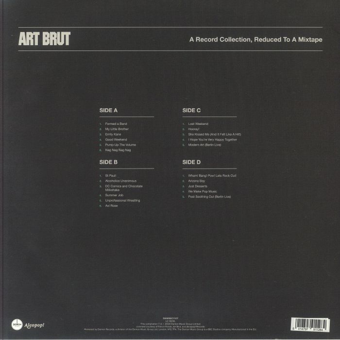 ART BRUT - A Record Collection Reduced To A Mixtape