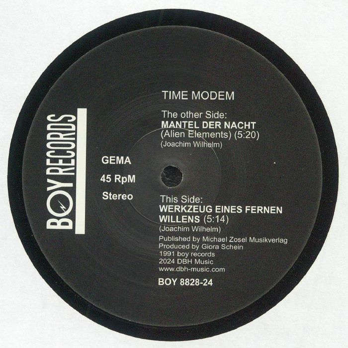 TIME MODEM - Mantel Der Nacht (reissue)