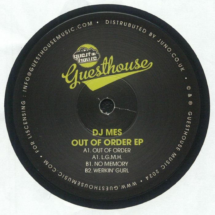 DJ MES/ Out Of Order EP DJ MES/ Out Of Order EP