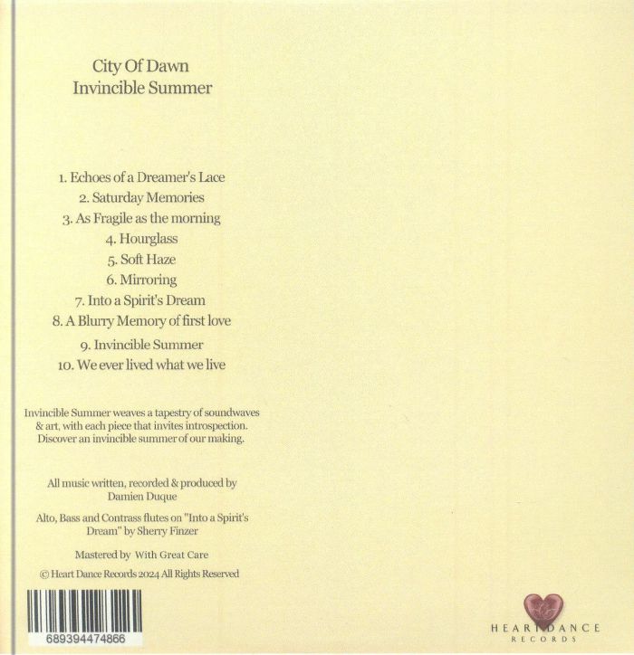 CITY OF DAWN - Invincible Summer