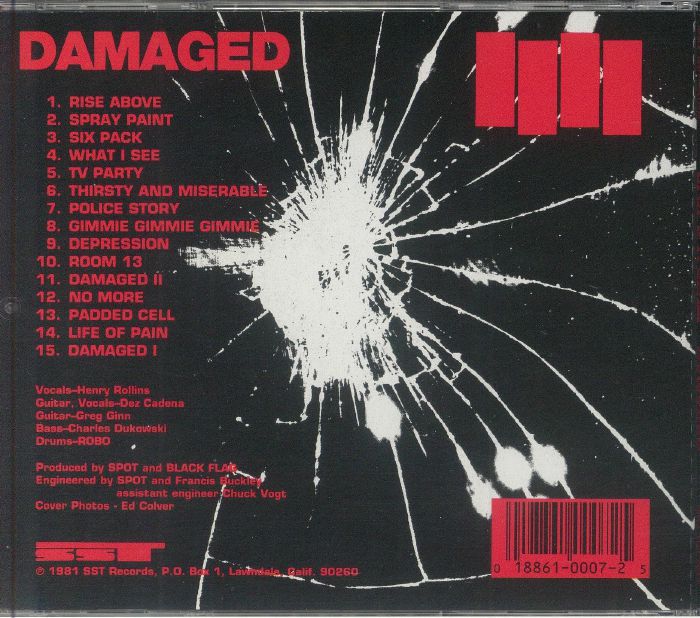 BLACK FLAG - Damaged