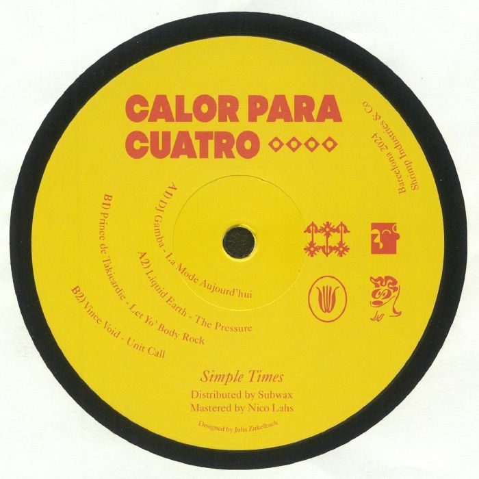 DJ GAMBA/LIQUID EARTH/PRINCE DE TAKICARDIE/VINCE VOID Calor Para