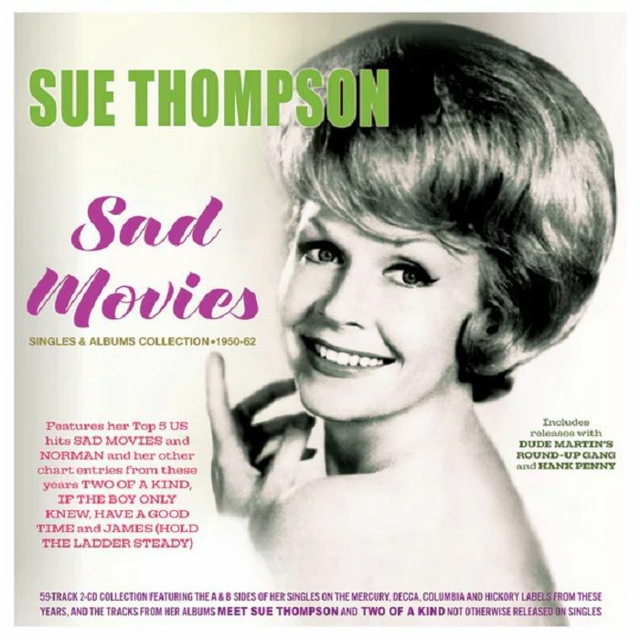 Sue THOMPSON - Sad Movies: Singles & Albums Collection 1950-62 CD at ...