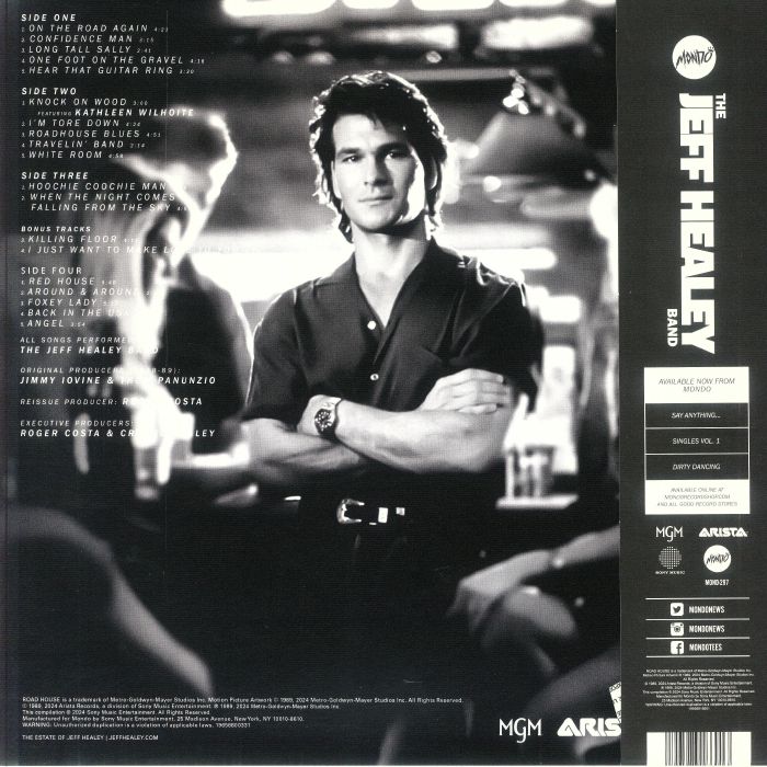 JEFF HEALEY BAND, The - Road House: The Lost Soundtrack