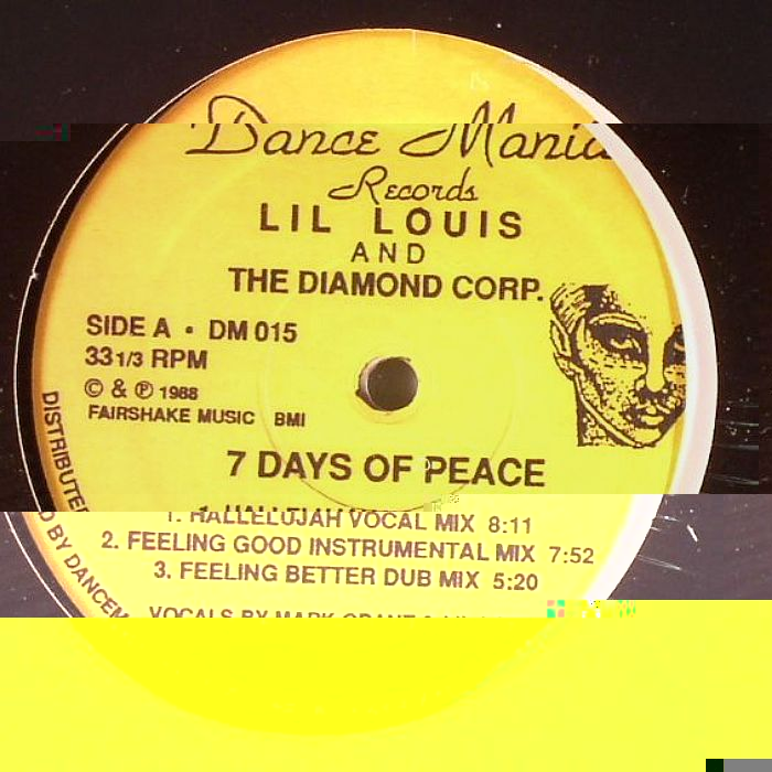 LIL LOUIS & THE DIAMOND CORP - 7 Days Of Peace