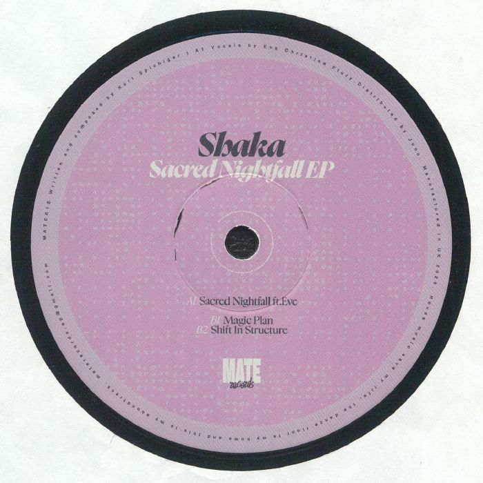 Shaka / Sacred Nightfall EP Shaka / Sacred Nightfall EP
