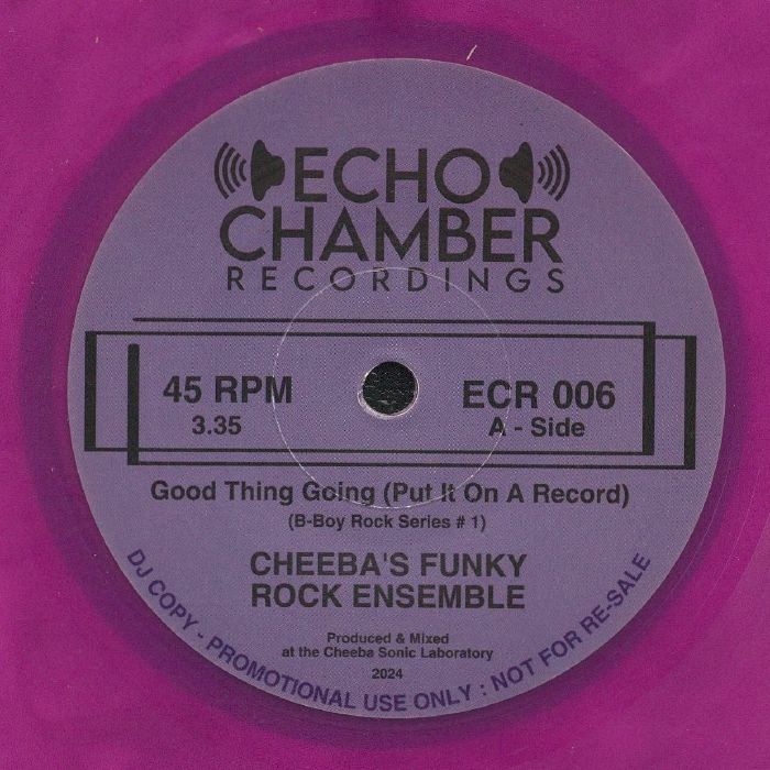 CHEEBA'S FUNKY ROCK ENSEMBLE - Good Thing Going (Put It On A Record)