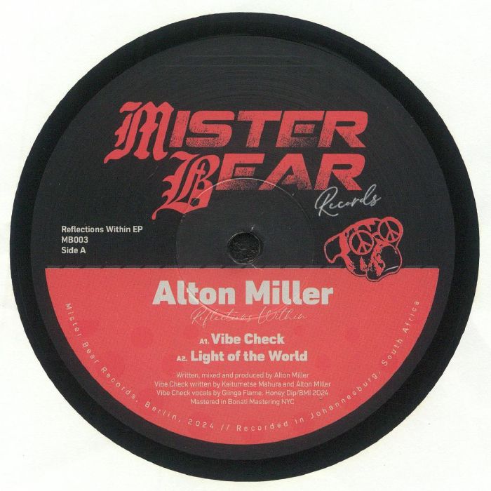 Alton Miller / Reflections Within EP Alton Miller / Reflections Within EP