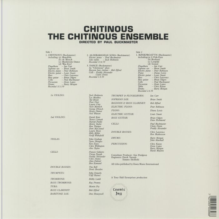 Chitinous – The Ensemble CD - | chitinous Reissue (Album, Vinyl 