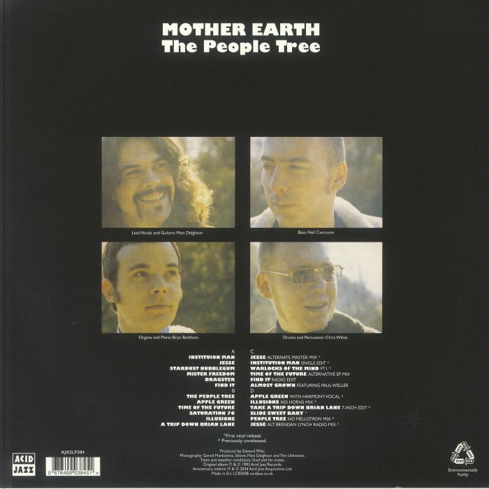 MOTHER EARTH - The People Tree (30th Anniversary Special Edition)