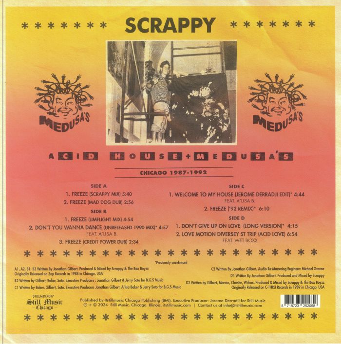 SCRAPPY - Acid House & Medusas: Chicago 1987-1992