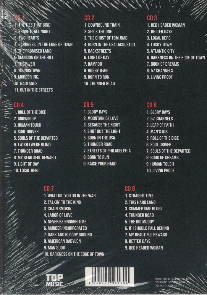 SPRINGSTEEN, Bruce - Mega Box: Radio Broadcast Archives