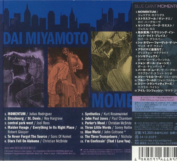 VARIOUS - Blue Giant Momentum CD at Juno Records.