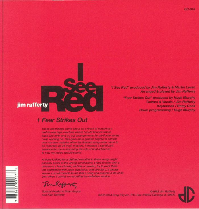 Jim RAFFERTY - I See Red