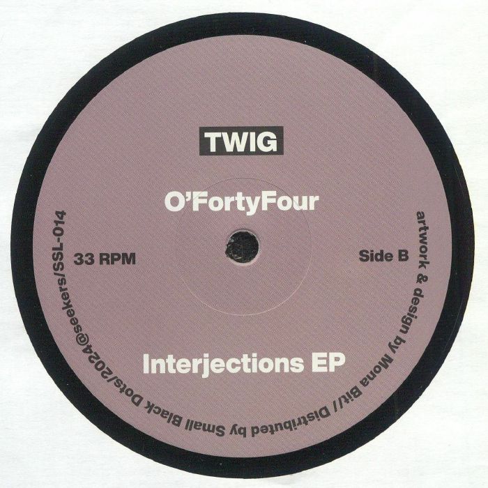 O'FORTYFOUR - Interjections EP