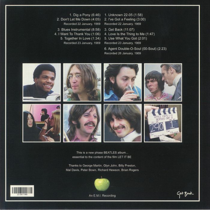 BEATLES, The - Don't Let Me Down Billy