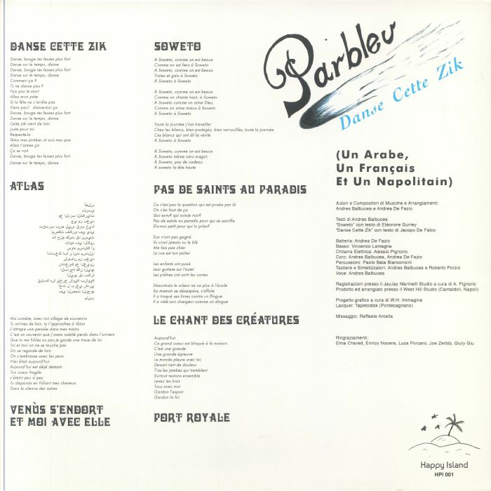 PARBLEU - Danse Cette Zik (reissue) Vinyl at Juno Records.