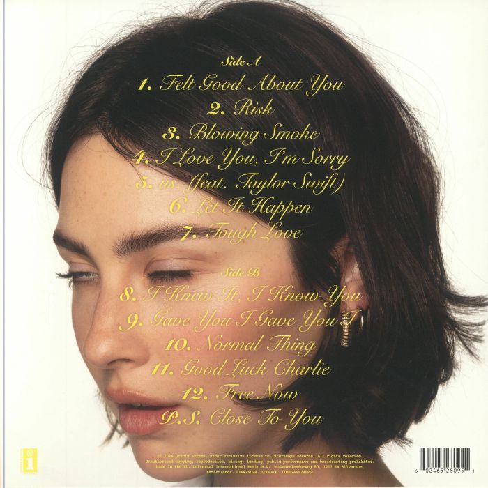 Gracie ABRAMS - The Secret Of Us Vinyl at Juno Records.