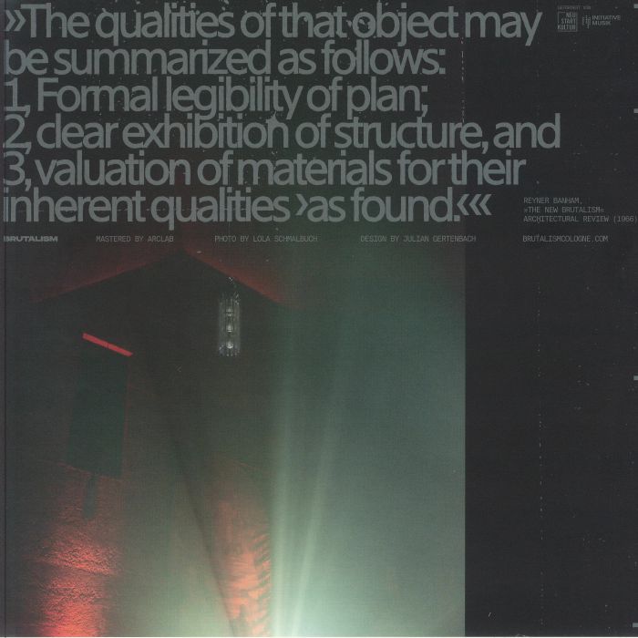 VARIOUS - Brutalism Live At St Gertrud